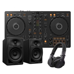 Combo bàn DJ Pioneer DDJ-FLX 4 + loa DM-40D + tai nghe HDJ-Cue1