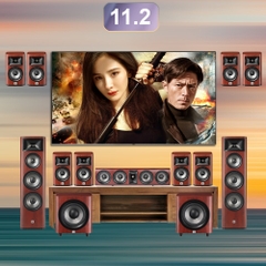Dàn âm thanh xem phim 11.2 JBL, Denon LA322