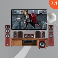 Dàn âm thanh xem phim 7.1 JBL, Denon LA303