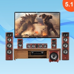 Dàn âm thanh xem phim 5.1 JBL, Denon LA315