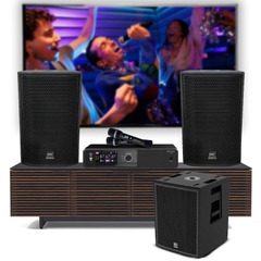 Dàn karaoke MK02 (loa MK SQ10, vang CS 600 II, sub SQ-112A)