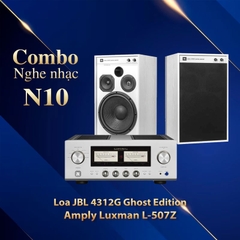 Dàn nghe nhạc N10 (JBL 4312G Ghost Edition + Luxman L-507Z)