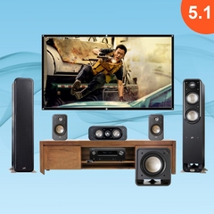 Dàn âm thanh xem phim 5.1 Polk-Denon LA21