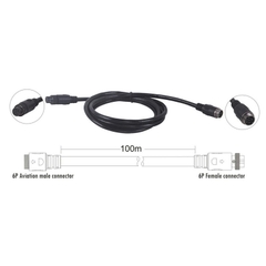 Dây cáp ITC TS-02D (giắc đực cái, 6 chân)