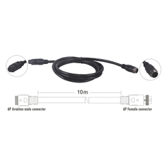 Dây cáp ITC TS-02D (giắc đực cái, 6 chân)