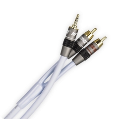 Dây RCA ra 3.5mm SUPRA BILINE MP-2RCA BLUE