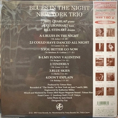 Đĩa than New York Trio - Blues In The Night