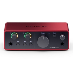 Focusrite Scarlett Solo Gen 4