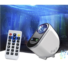 Đèn Thiên hà V2 Pro, hiệu ứng quang đa màu kèm loa Bluetooth