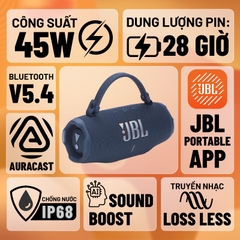 Loa JBL Charge 6 chính hãng new 2025