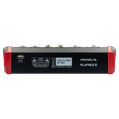 Mixer Analog PROEL PLAYMIX6