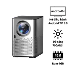 Máy chiếu N9 Flys hệ điều hành Andorid 9.0, LED 700 ANSI Lumen