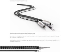 NORSTONE - JURA CABLE RCA (+GROUND WIRE)