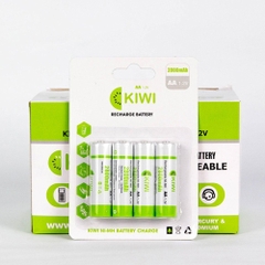 Pin sạc KiWi AA vỉ 4 viên