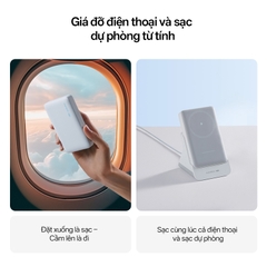 Sạc Dự Phòng Không Dây Đa Năng Cuktech WPB100N 10000mAh