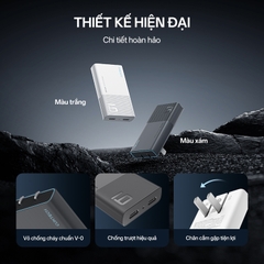 Sạc nhanh Cuktech Ultra-thin GaN Charger 65W (2C) PD3.0/PPS2.0/QC4.0 – AC65S