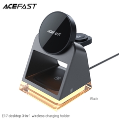 Giá đỡ kiêm sạc không dây 3 trong 1 để bàn ACEFAST E17