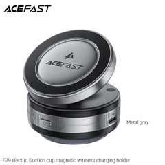 Giá đỡ điện thoại từ tính kèm sạc không dây Acefast E29