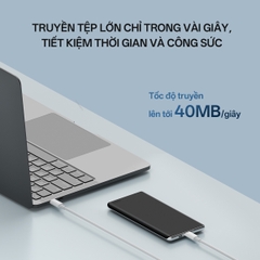 Cáp Sạc Nhanh C to C 1m 100W CUKTECH KLC-5499