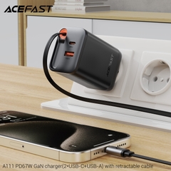 Cốc sạc ACEFAST A111 PD67W GaN