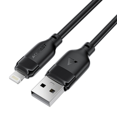 Cáp Sạc ACEFAST C16-02 USB-A sang L dài 1.2m, vỏ TPE, sạc nhanh, hỗ trợ truyền dữ liệu