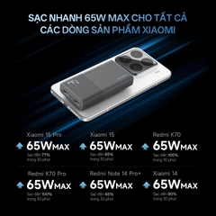 Sạc nhanh Cuktech Ultra-thin GaN Charger 65W (2C) PD3.0/PPS2.0/QC4.0 – AC65S