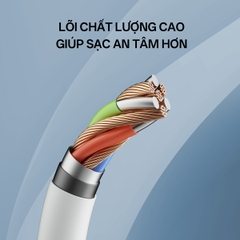 Cáp Sạc Nhanh iPhone 1m CUKTECH KLC-5497 USB-C to Lightning, MFi