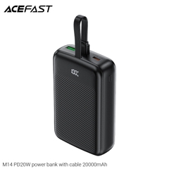 Pin Sạc Dự Phòng ACEFAST M14 – 20.000mAh, PD 22.5W, Kèm Cáp Sạc