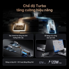 Pin dự phòng CukTech 10 Dual-Fusion 67W GaN Charger & 90W 9000mah Power Bank – BA652U