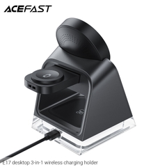 Giá đỡ kiêm sạc không dây 3 trong 1 để bàn ACEFAST E17