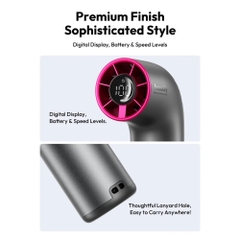 Quạt Cầm Tay AECOOLY Aero Ultra (4500mAh, 15.7H, 7 Speed Settings, LED Digital Display, 19000RPM)