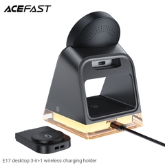 Giá đỡ kiêm sạc không dây 3 trong 1 để bàn ACEFAST E17