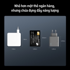 Sạc nhanh Cuktech Multi-ports GaN Charger 65W (2C1A) PD/PPS/QC3+ – AD653C