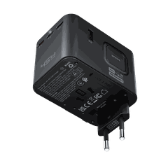 Bộ sạc du lịch quốc tế ACEFAST Z8 – GaN 45W, 3 cổng USB-C + 2 cổng USB-A, đa năng