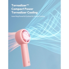 AECOOLY Halo 01 Pro – Quạt Cầm Tay Portable Fan 4500mAh, 24h, 5 Chế Độ Gió, 6000rpm, Độ Ồn Thấp 40dB