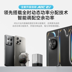 Củ sạc Cuktech 10 Mini GaN AD1203P 120W ( 2C1A)