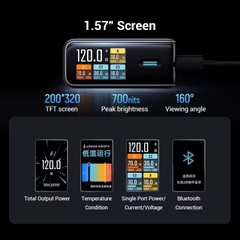 Củ sạc nhanh CUKTECH 10 Ultra GaN 120W Super Charger – AD1204U