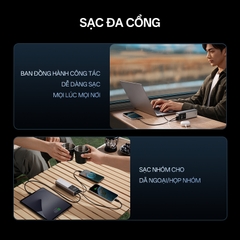 Pin dự phòng Cuktech No.10 Plus Power Bank 15.000mAh 150W PD3.0/PPS5A/QC/Mi Turbro 120W – PB150P