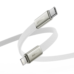 Cáp Sạc Nhanh ACEFAST C24-01 Type-C to Lightning 30W Dài 1.2m Thiết Kế Siêu Mỏng, Bọc Dù Chống Đứt Gãy