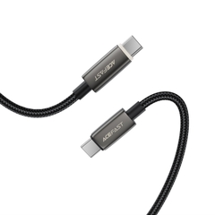 Cáp Sạc Thông Minh ACEFAST C23-03 1.2m – Tự động ngắt nguồn, sạc nhanh 3A/60W, USB-C to USB-C, dây bện siêu bền