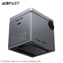 Giá đỡ điện thoại kiêm sạc không dây 3 trong 1 ACEFAST E18 Rubik's Cube