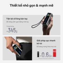 Pin dự phòng CukTech 10 Dual-Fusion 67W GaN Charger & 90W 9000mah Power Bank – BA652U