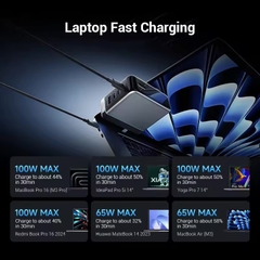 Củ sạc nhanh CUKTECH 10 Ultra GaN 120W Super Charger – AD1204U