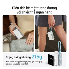 Pin dự phòng Cuktech CP13 10.000mAh Power Bank 33W PD3.0/PPS/QC3.0/QC (cáp Type-C Build-In) – LPB100
