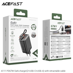 Cốc sạc ACEFAST A111 PD67W GaN