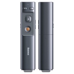 Bút Laser trình chiếu Baseus Orange Dot Wireless Presenter cho Laptop/ Macbook (100m. 2.4Ghz USB/Type C Receiver, Wirele