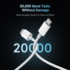 Cáp Sạc Nhanh C to C 2m 240W CUKTECH CTC520P Hỗ Trợ PD 3.1, PPS, CarPlay, Android Auto