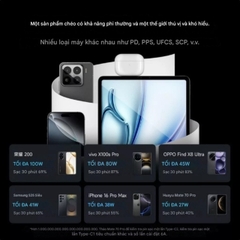 Củ sạc Cuktech 10 Mini GaN AD1203P 120W ( 2C1A)
