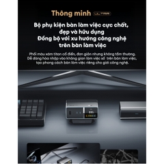 Trạm sạc CUKTECH 30 Ultra 300W GaN Desktop Charger – TA3005U