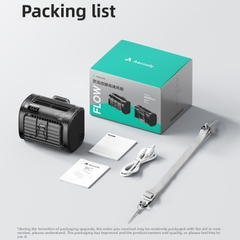 AECOOLY Portable Waist Clip Fan – Quạt Đeo Hông 9000mAh, Dùng Ngoài Trời